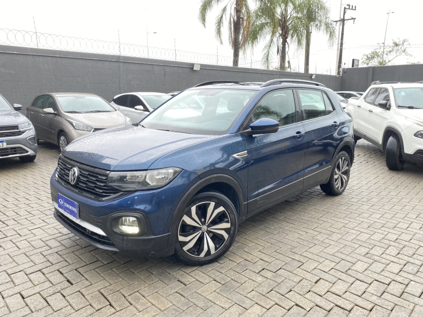 volkswagen t-cross 1.0 200 tsi total flex comfortline automatico 5p 20202