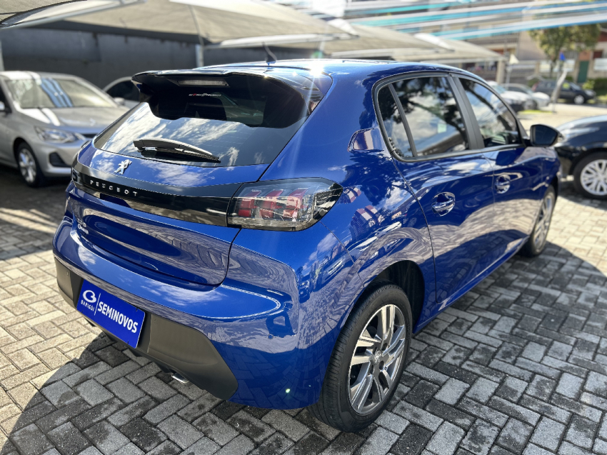 peugeot 208 1.6 16v flex griffe at6 4p automatico 2022