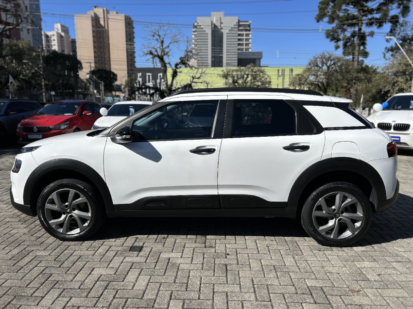 citroen c4 cactus 1.6 vti 120 flex feel pack eat6 4p automatico 2021