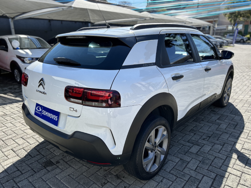 citroen c4 cactus 1.6 vti 120 flex feel pack eat6 4p automatico 2021