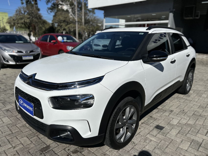 citroen c4 cactus 1.6 vti 120 flex feel pack eat6 4p automatico 2021