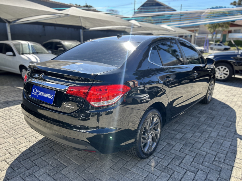 citroen c4 lounge 1.6 exclusive 16v turbo gasolina 4p automatico flex 2014