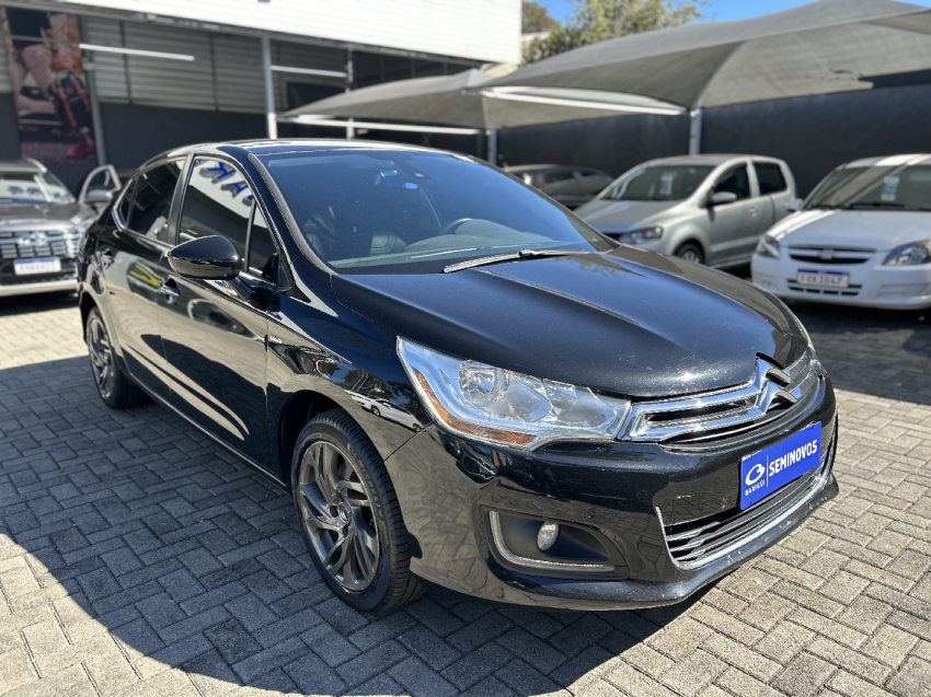 citroen c4 lounge 1.6 exclusive 16v turbo gasolina 4p automatico flex 2014