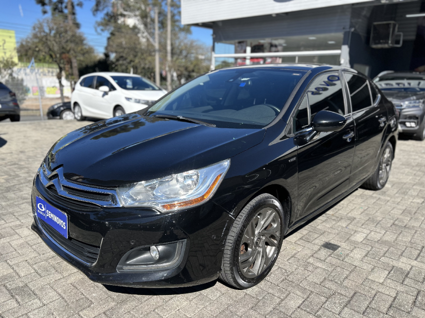 citroen c4 lounge 1.6 exclusive 16v turbo gasolina 4p automatico flex 2014