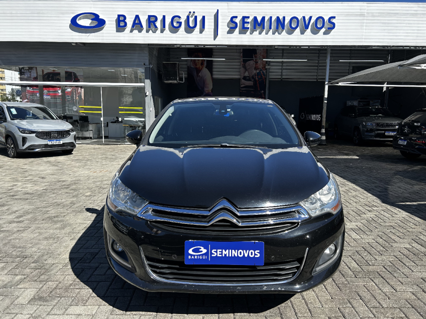 citroen c4 lounge 1.6 exclusive 16v turbo gasolina 4p automatico flex 2014