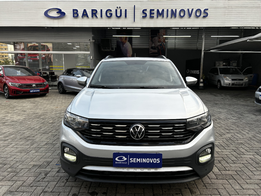 volkswagen t-cross 1.0 200 tsi total flex comfortline automatico 4p 2022