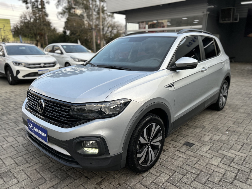 volkswagen t-cross 1.0 200 tsi total flex comfortline automatico 4p 2022