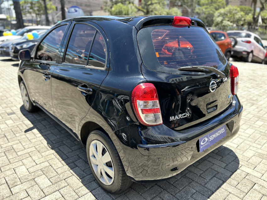 nissan march 1.0 s 16v flex 4p manual 20144