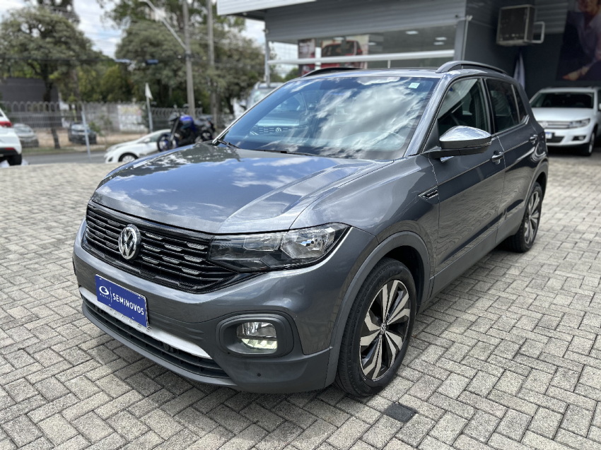 volkswagen t-cross 1.0 200 tsi total flex comfortline automatico 4p 20212