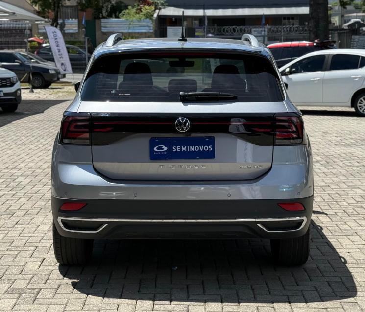 volkswagen t-cross 1.4 250 tsi total flex highline automatico 4p 20244