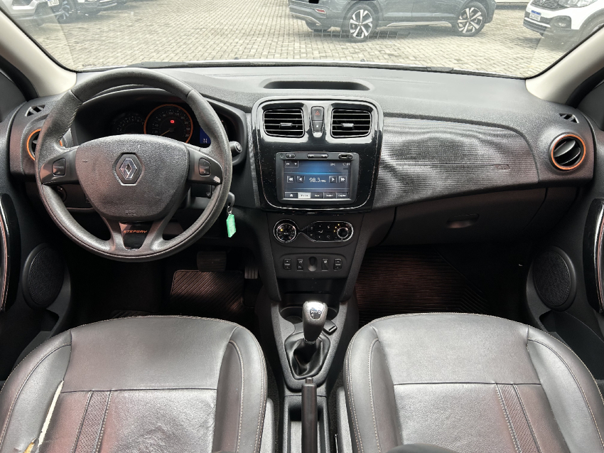 renault sandero 1.6 stepway 8v flex 4p automatizado semiautomatico 201510