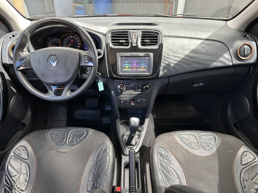 renault sandero 1.6 16v sce flex stepway easy-r 4p manual 201810
