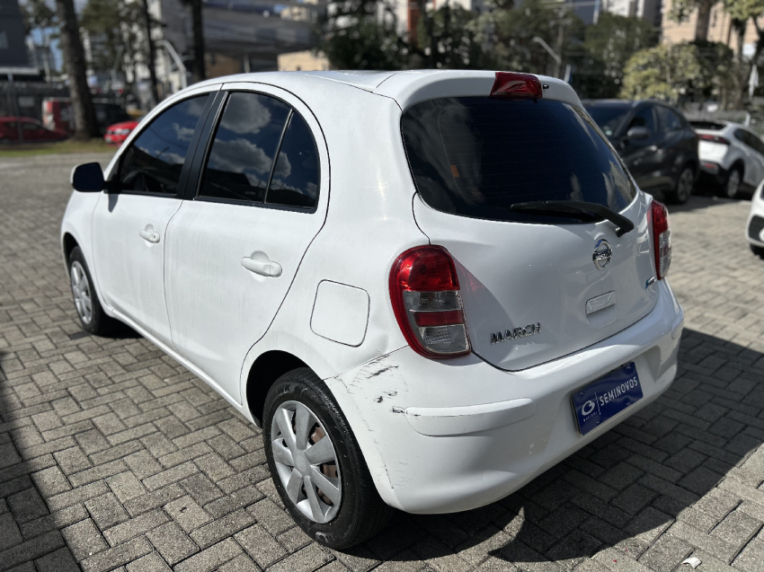 nissan march 1.6 s 16v flex 4p manual 20144