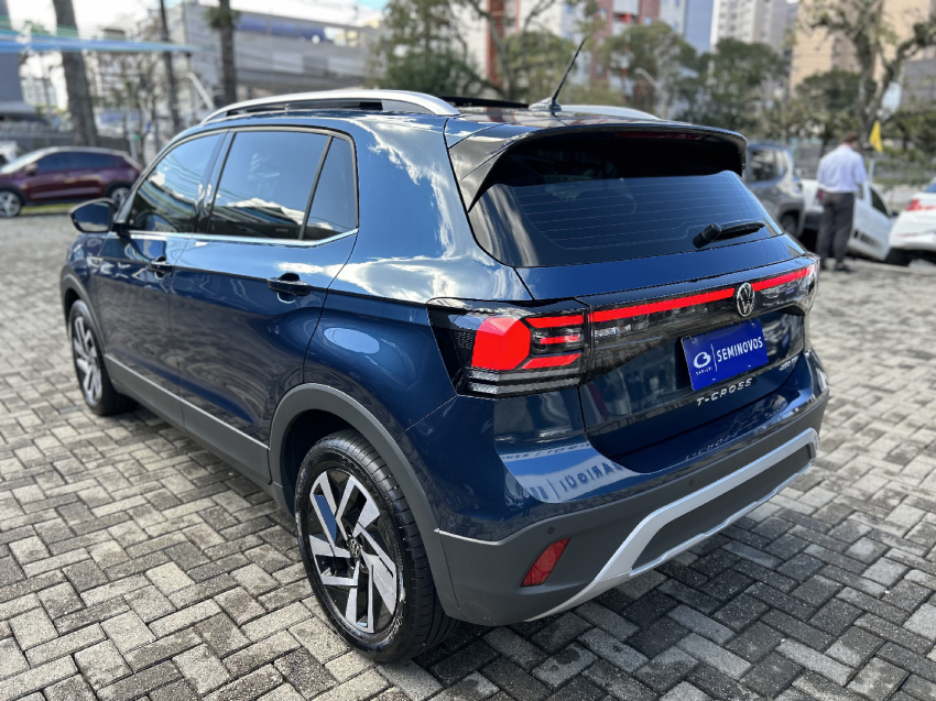 volkswagen t-cross 1.4 250 tsi total flex highline automatico 4p semiautomatico 20254