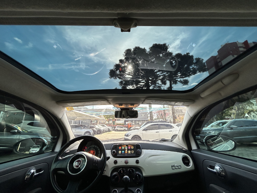 fiat 500 1.4 lounge air 16v gasolina 2p automatico 20129
