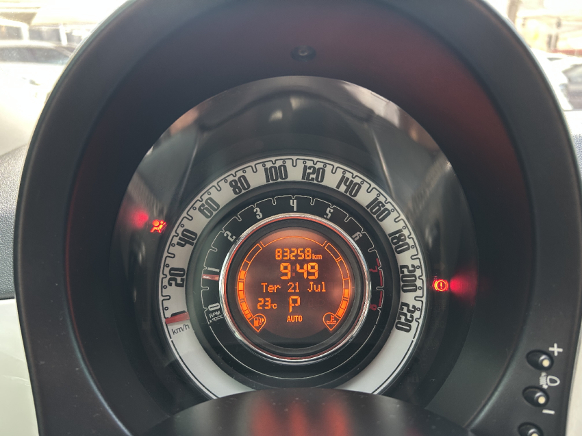 fiat 500 1.4 lounge air 16v gasolina 2p automatico 201213