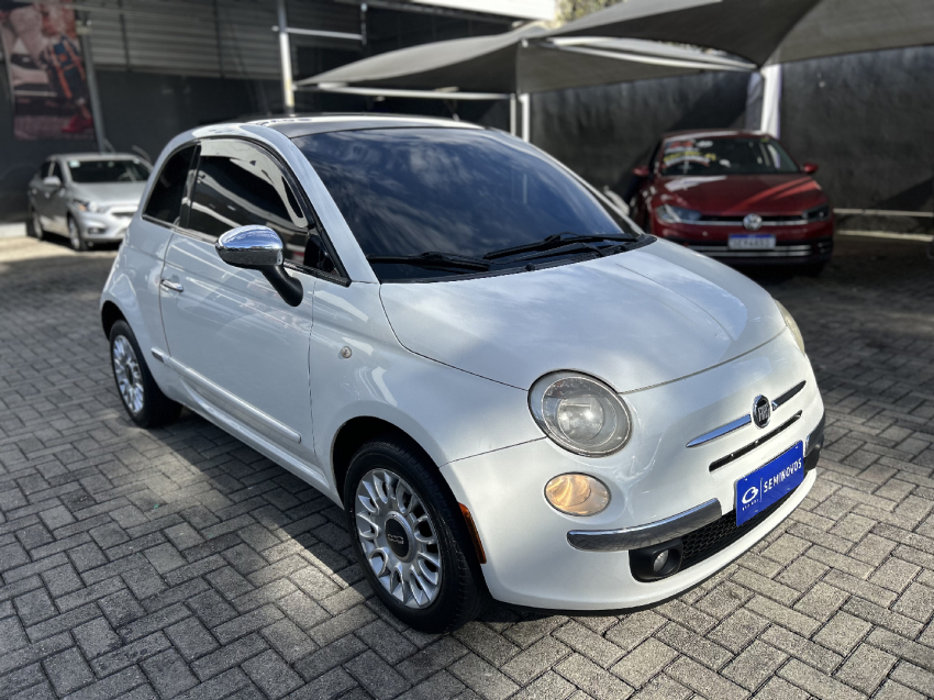 fiat 500 1.4 lounge air 16v gasolina 2p automatico 20122