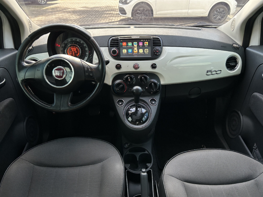 fiat 500 1.4 lounge air 16v gasolina 2p automatico 201211