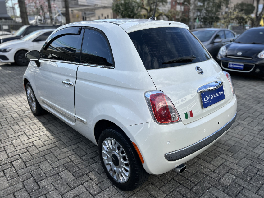 fiat 500 1.4 lounge air 16v gasolina 2p automatico 20124