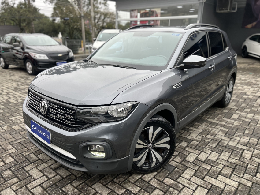 volkswagen t-cross 1.0 200 tsi total flex comfortline automatico 4p 20212