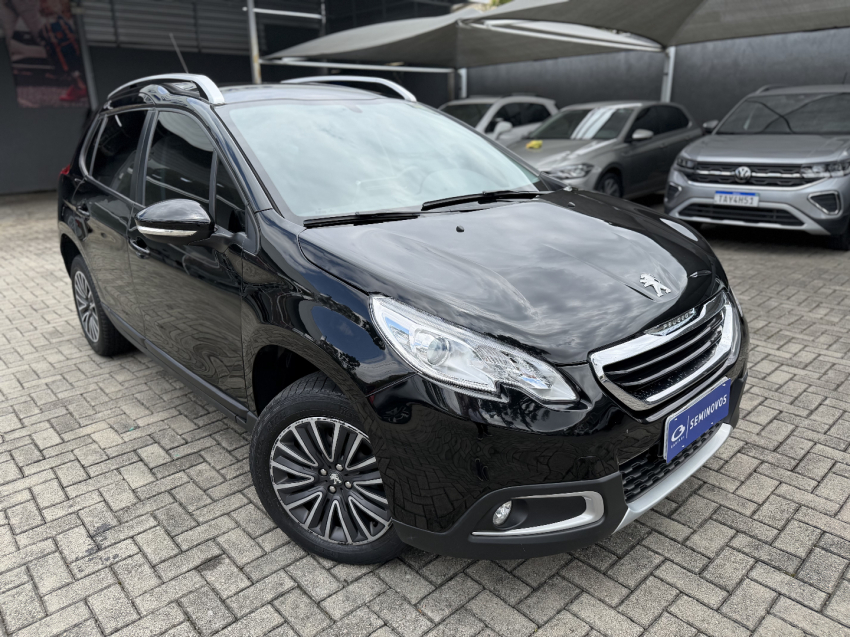 peugeot 2008 1.6 16v flex allure 4p automatico semiautomatico 20192