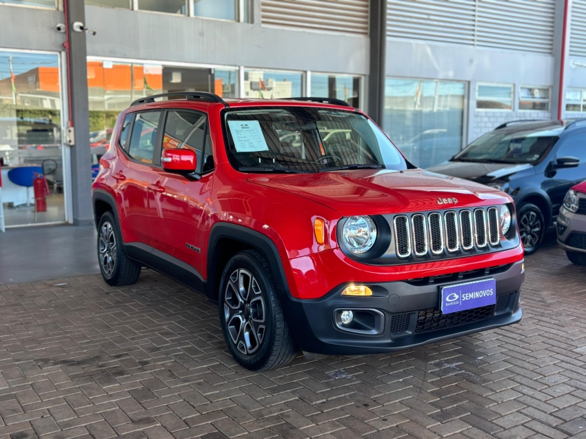 jeep renegade 1.8 16v flex longitude 4p automatico 2018