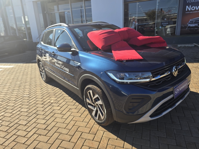 volkswagen t-cross 1.0 200 tsi total flex comfortline automatico 4p 2025
