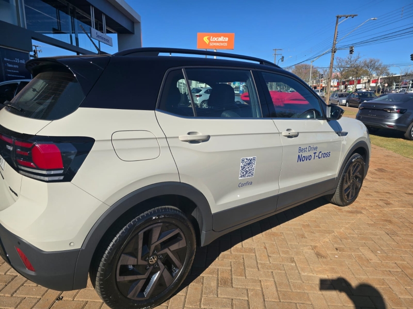 volkswagen t-cross 1.4 flex automatico 2025