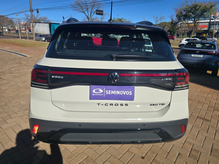 volkswagen t-cross 1.4 flex automatico 2025