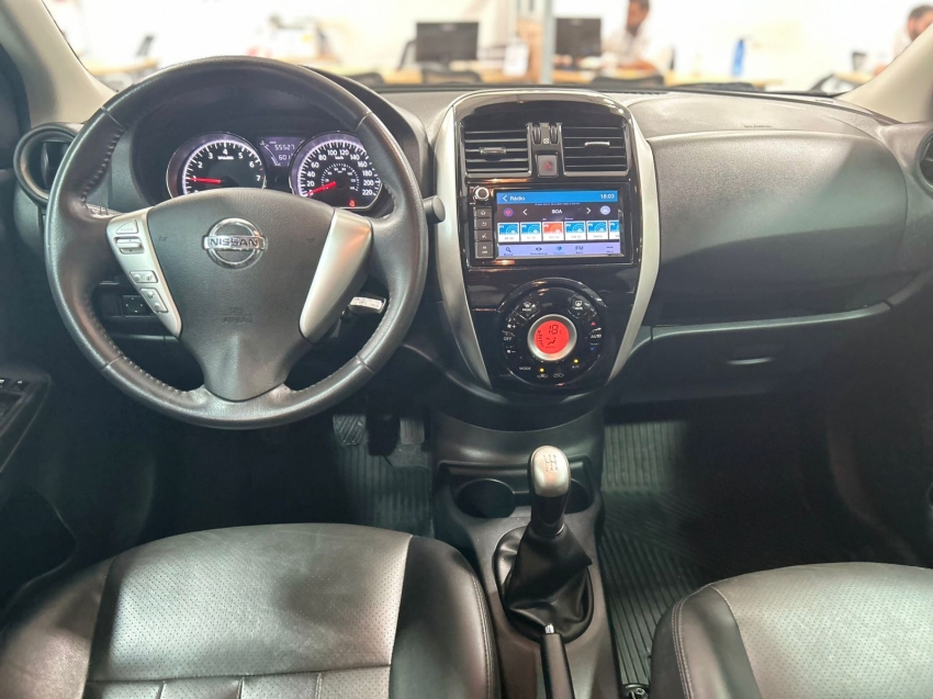nissan versa 1.6 16v flexstart sl 4p manual flex 20196