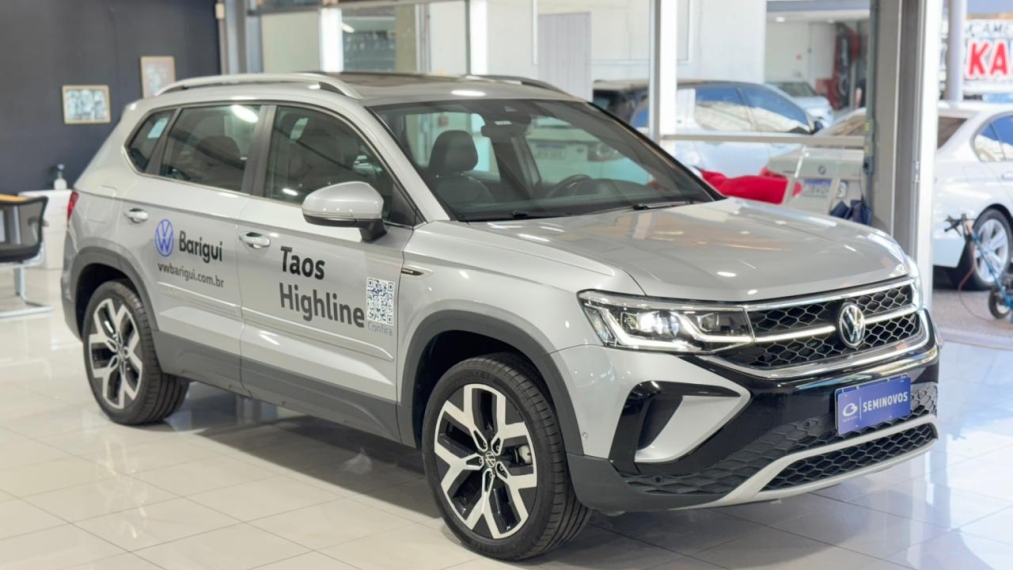 taos highline 250 tsi 2024 - test drive com apenas 3 mil km