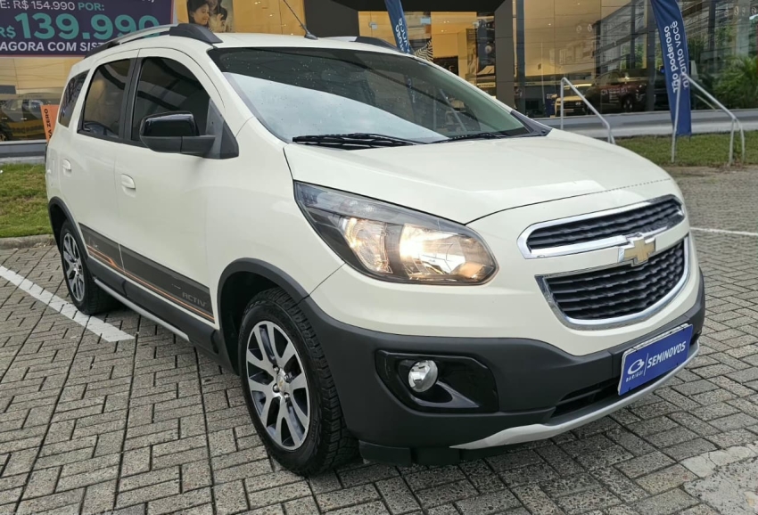 chevrolet spin 1.8 activ 8v flex 4p automatico 20172