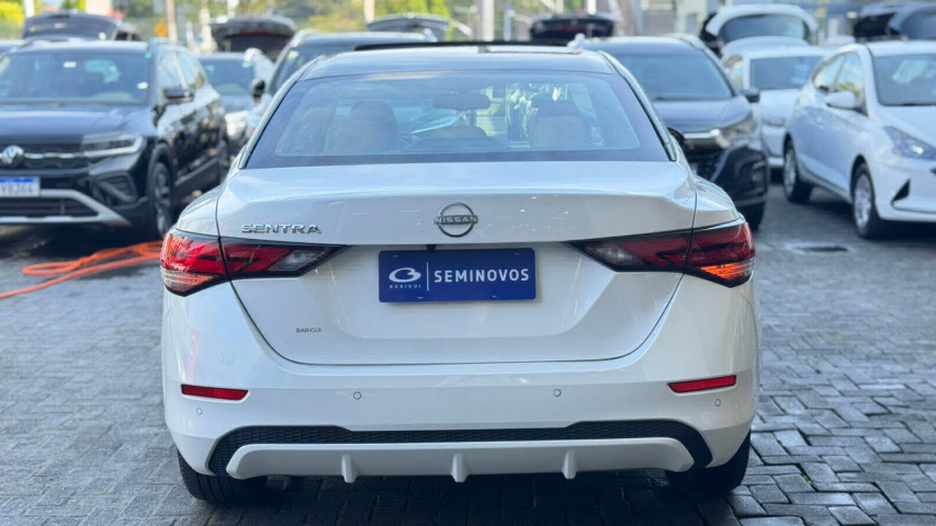 sentra exclusive 2.0 - test drive 2500km 25/26 impecavel vox joinville10