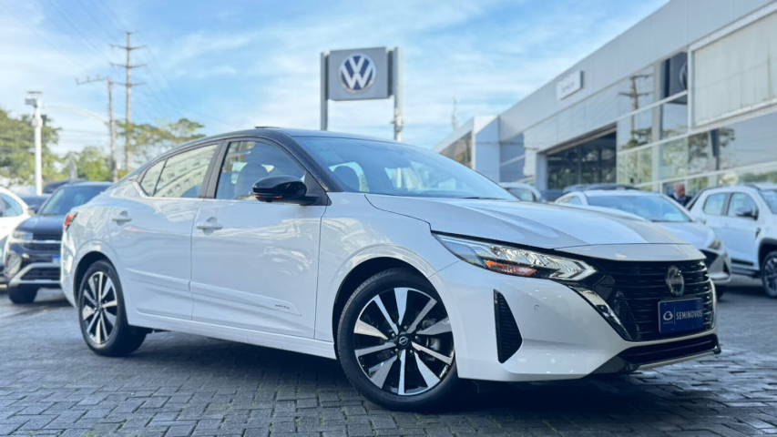 sentra exclusive 2.0 - test drive 2500km 25/26 impecavel vox joinville