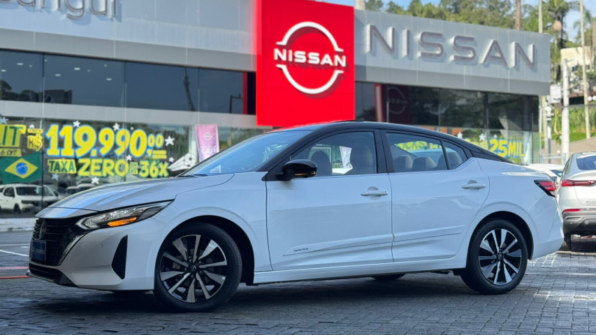 sentra exclusive 2.0 - test drive 2500km 25/26 impecavel vox joinville3