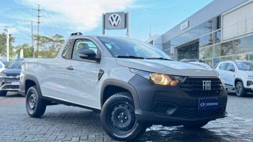 fiat strada 1.3 cs firefly manual - zero km emplacado vox joinville oportunidade0