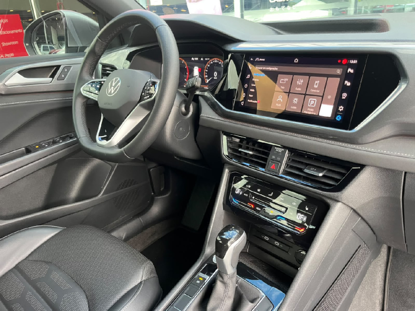 taos highline 1.4 tsi flex - 2024 apenas 4.000km gar fabrica ativa unico dono vox joinville17