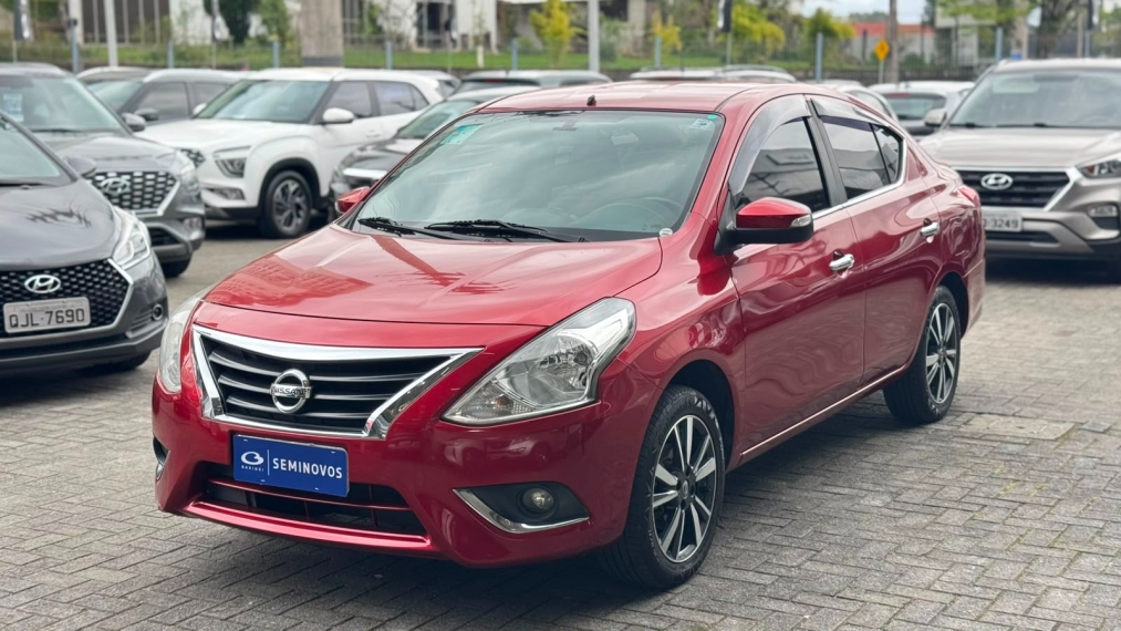 nissan versa 1.6 16v flexstart sl 4p xtronic flex automatico 20192