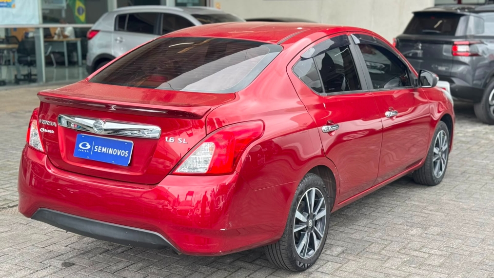nissan versa 1.6 16v flexstart sl 4p xtronic flex automatico 201915
