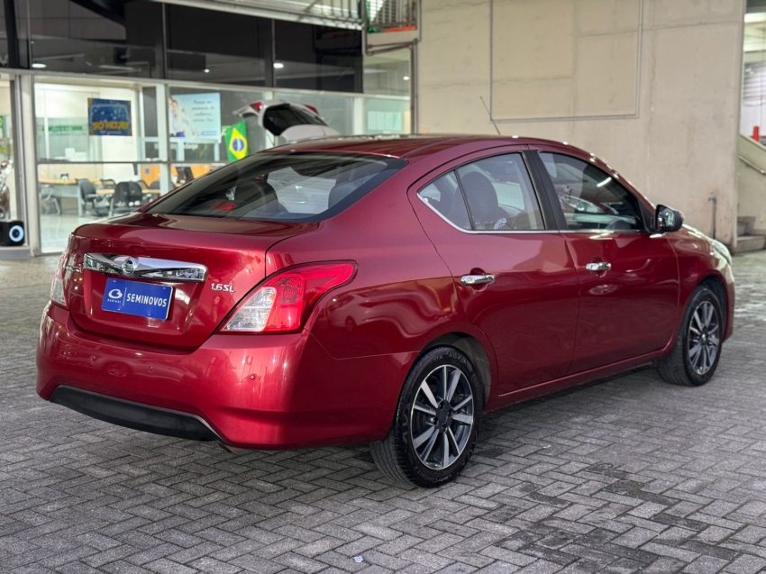 nissan versa 1.6 16v flexstart sl 4p xtronic flex automatico 201917