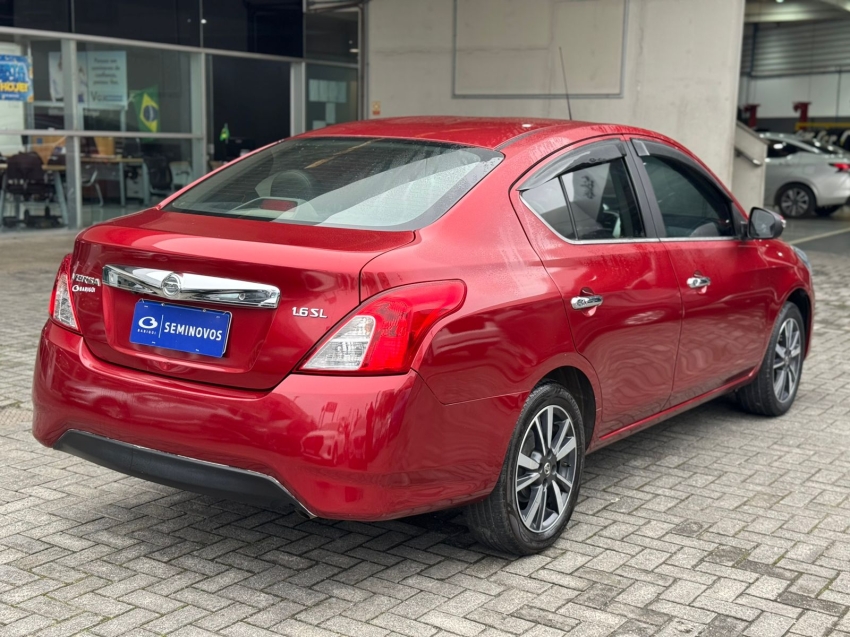 nissan versa 1.6 16v flexstart sl 4p xtronic flex automatico 201917