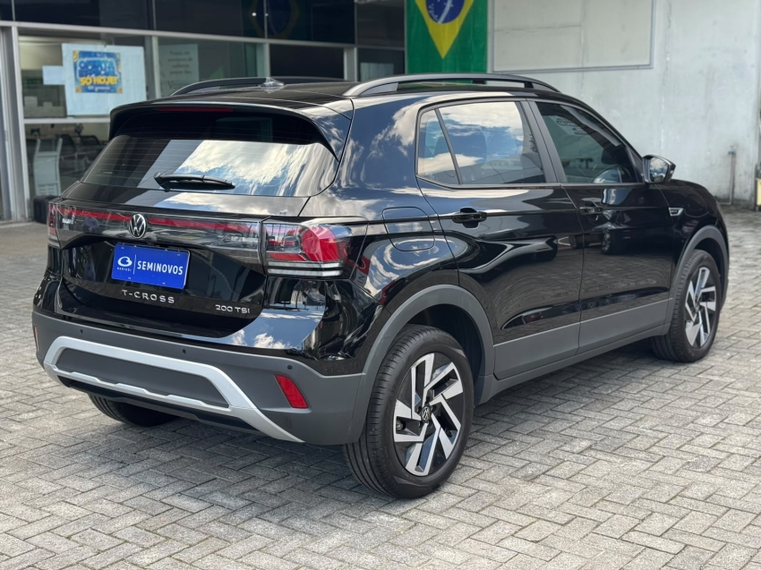 volkswagen t-cross 1.0 200 tsi total flex comfortline automatico 4p 202516