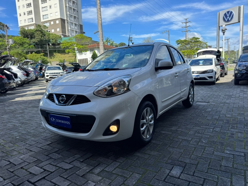 nissan march 1.6 sv 16v flexstart 4p xtronic flex manual 20203