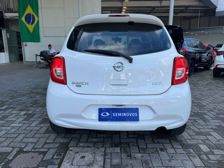 nissan march 1.6 sv 16v flexstart 4p xtronic flex manual 202017