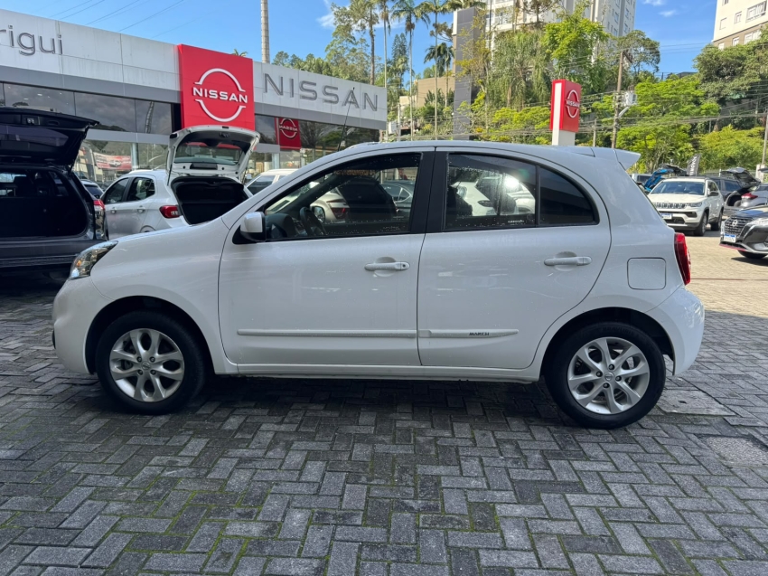 nissan march 1.6 sv 16v flexstart 4p xtronic flex manual 202014