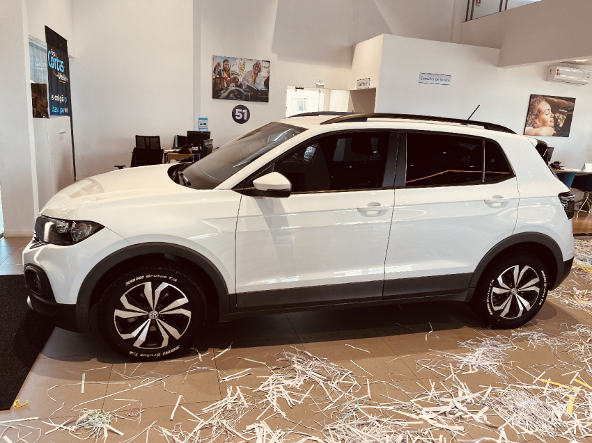 volkswagen t-cross 1.0 200 tsi total flex sense automatico 2022