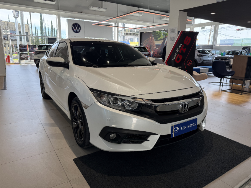 honda civic 2.0 16v flexone exl 4p cvt flex automatico 2018