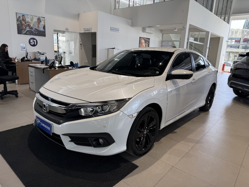 honda civic 2.0 16v flexone exl 4p cvt flex automatico 20182