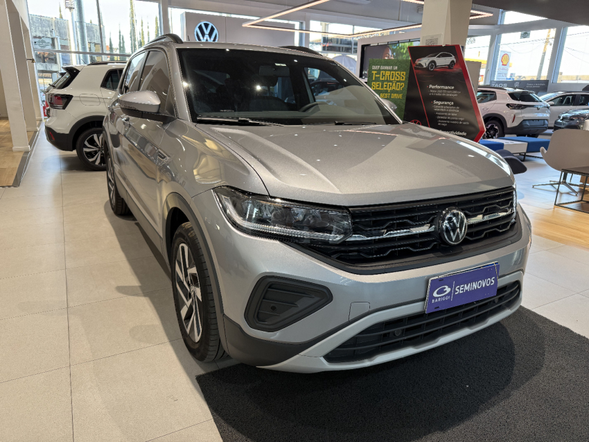 volkswagen t-cross 1.0 200 tsi total flex comfortline automatico 4p 2025