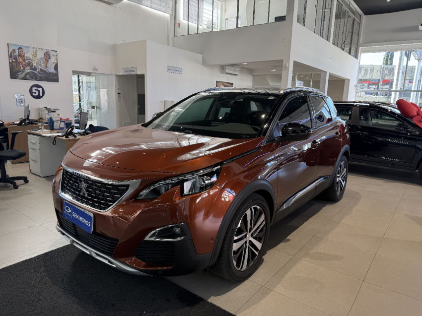 peugeot 3008 1.6 griffe thp 16v gasolina 4p automatico 20192
